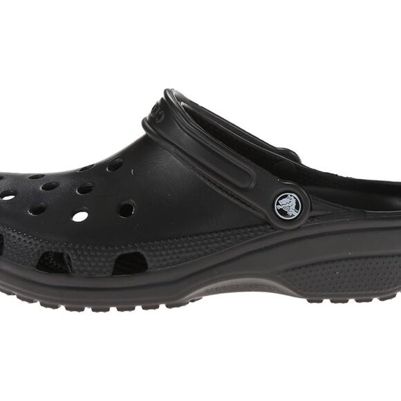 Crocs Classic Clog Shoes Black, Size: 10 Medium, EVA main image 5